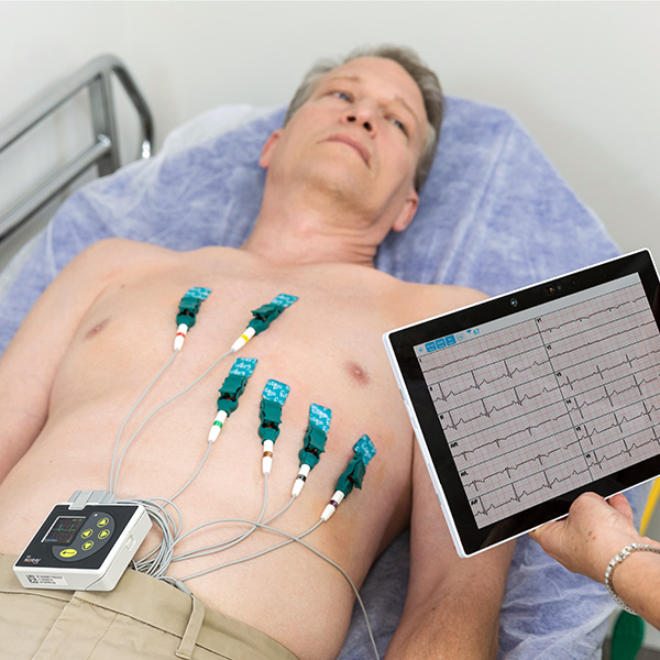 NR-1207-E Ruhe-EKG - drahtlos, digital