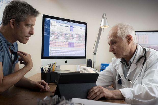 Digitaler 3-Kanal Langzeit-EKG Rekorder mit 14tägiger Aufzeichnung und Signalvorschau