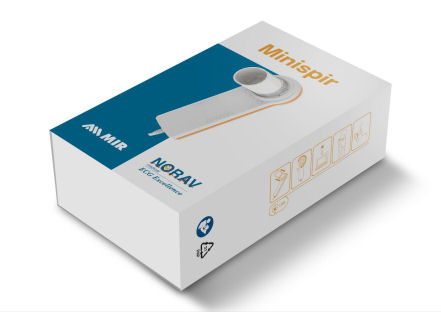 MiniSpir Digitaler Spirometrie-Messplatz