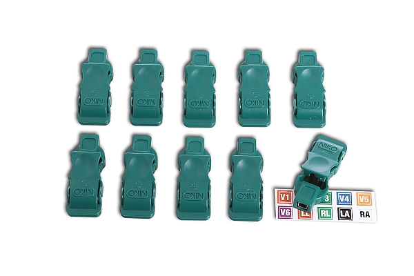 Adapter Set, Bananenstecker zu Einweg TAB-Elektroden