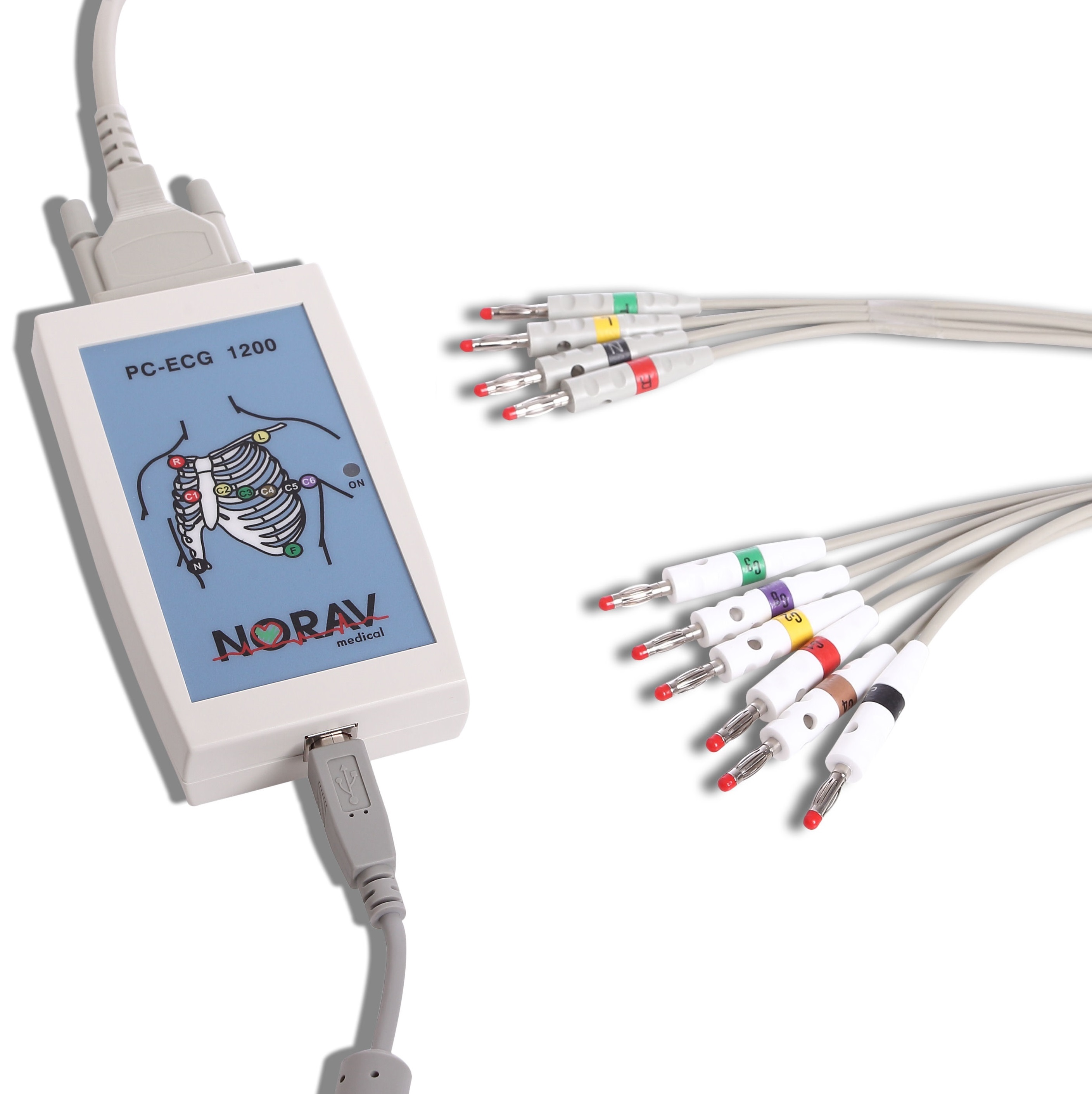 PC-EKG 1200S - Klassisches Digital-EKG