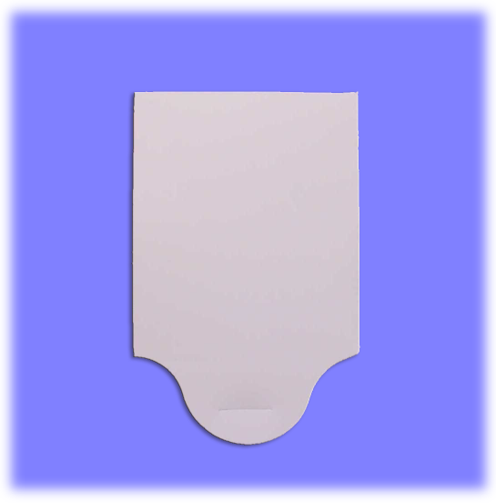 Tab-Elektrode für Krokodilklemmen, Hydro Gel, 23 x 34 mm, 100 Stück