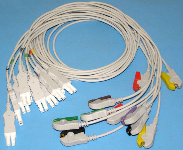 Klipp-Patientenkabel für Norav 1200W/W02, IEC Standard