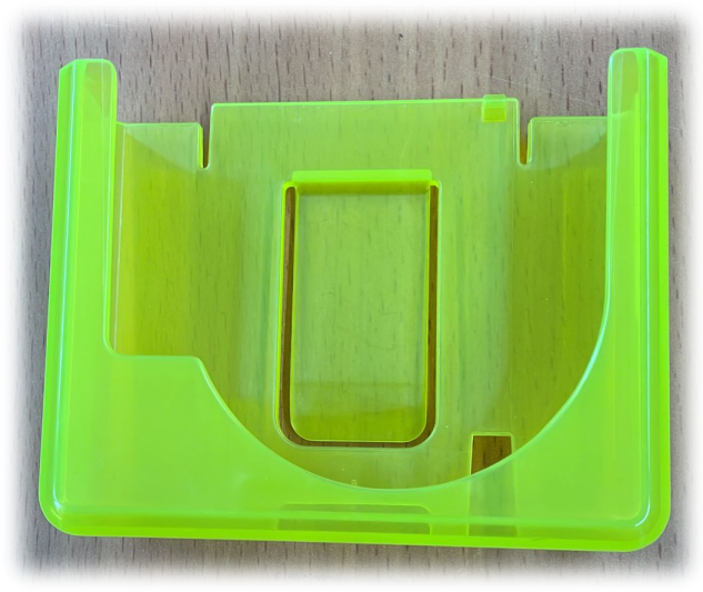 Klarsichtiger Gürtelklipp