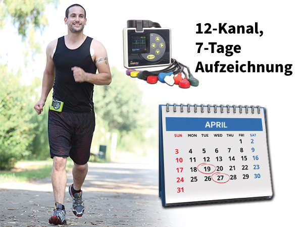 Langzeit-EKG-Kit6 - Erweitertes 12-Kanal System