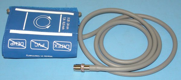 L-Manschette groß 32-38 cm blau